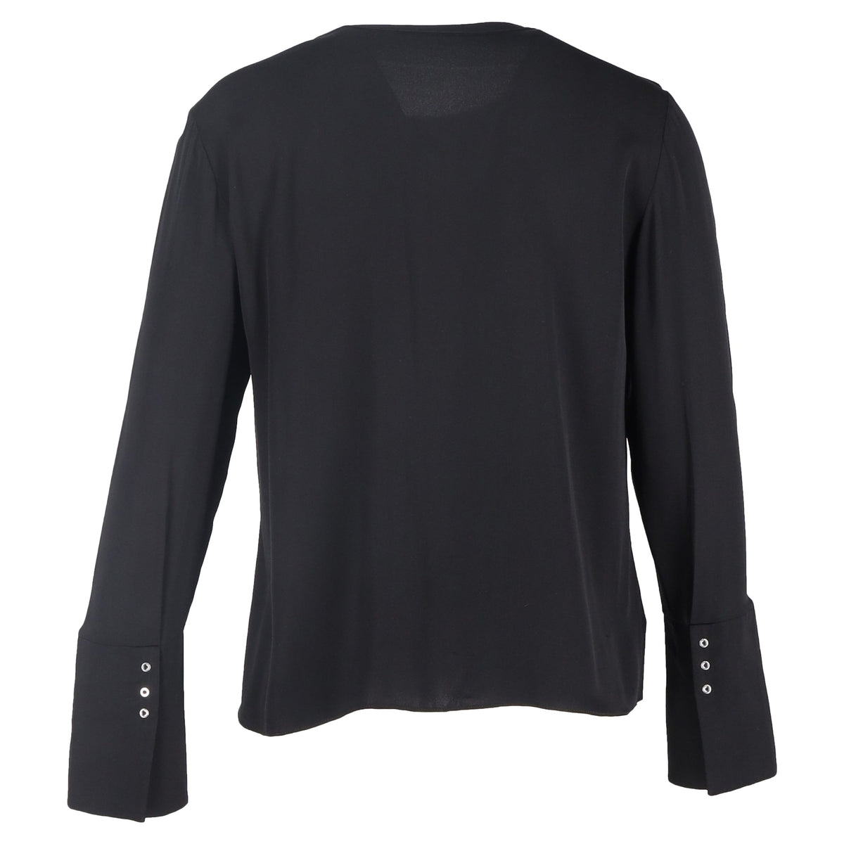 Top de manga larga color negro