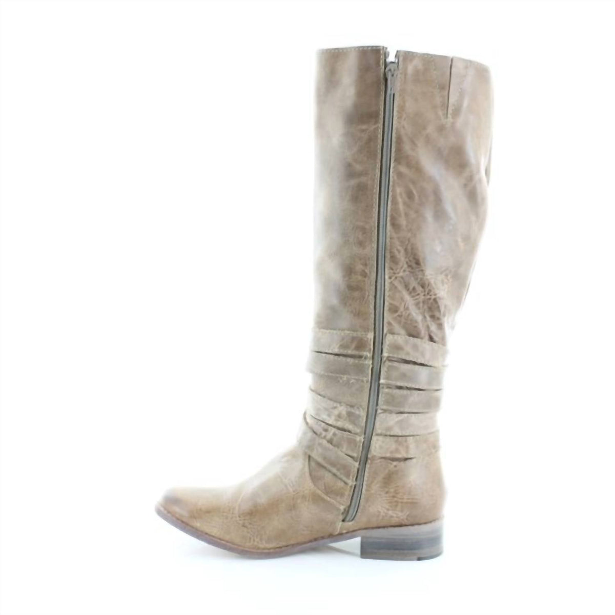 Botas de mujer color beige