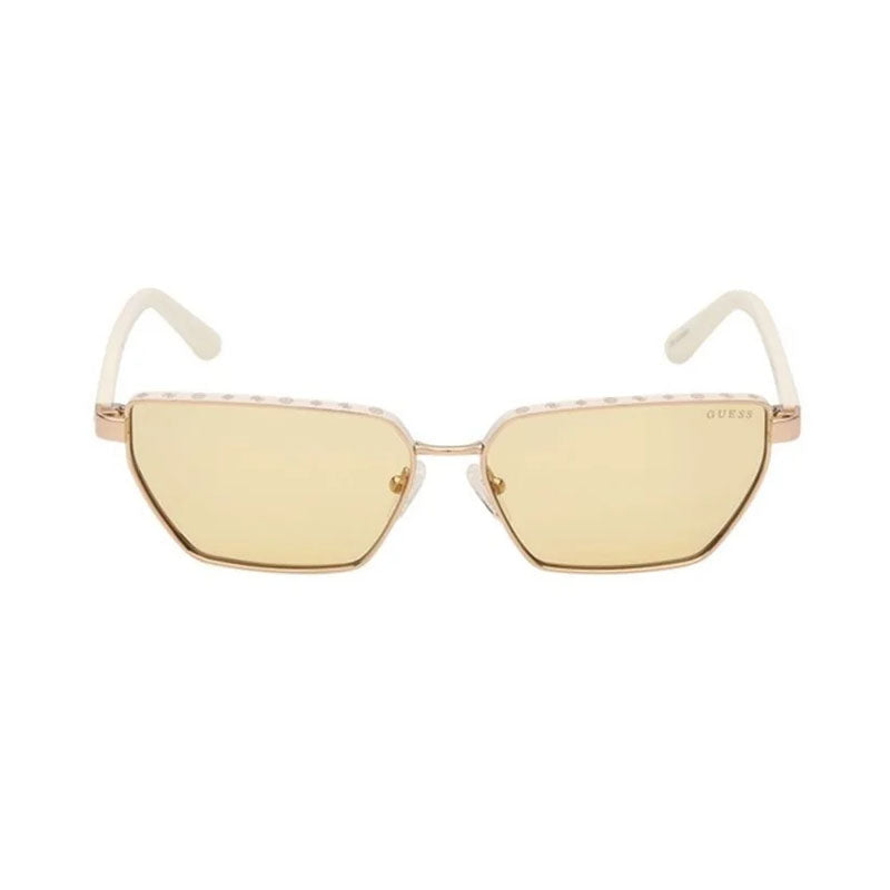 Gafas color blanco y café