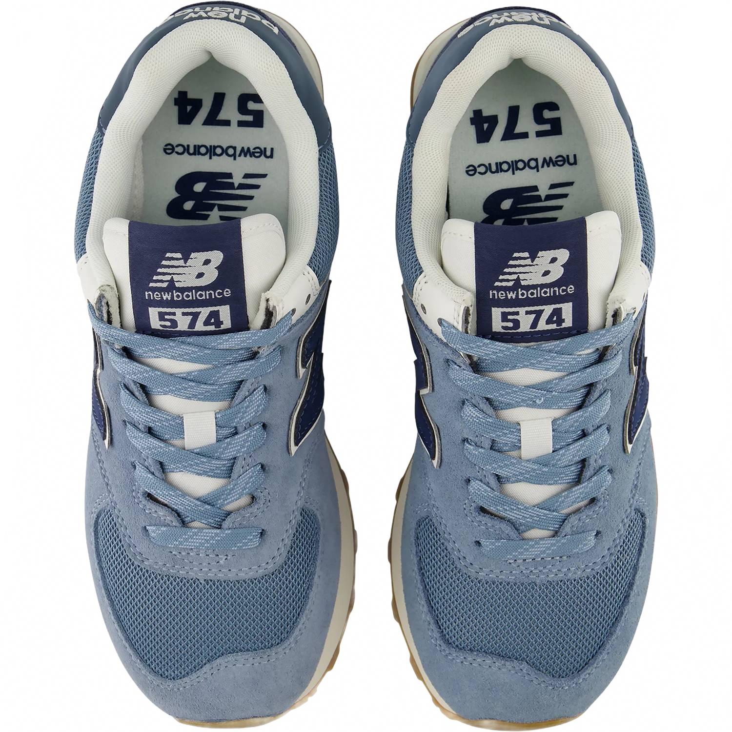 Zapatos de mujer color azul marino y gris
