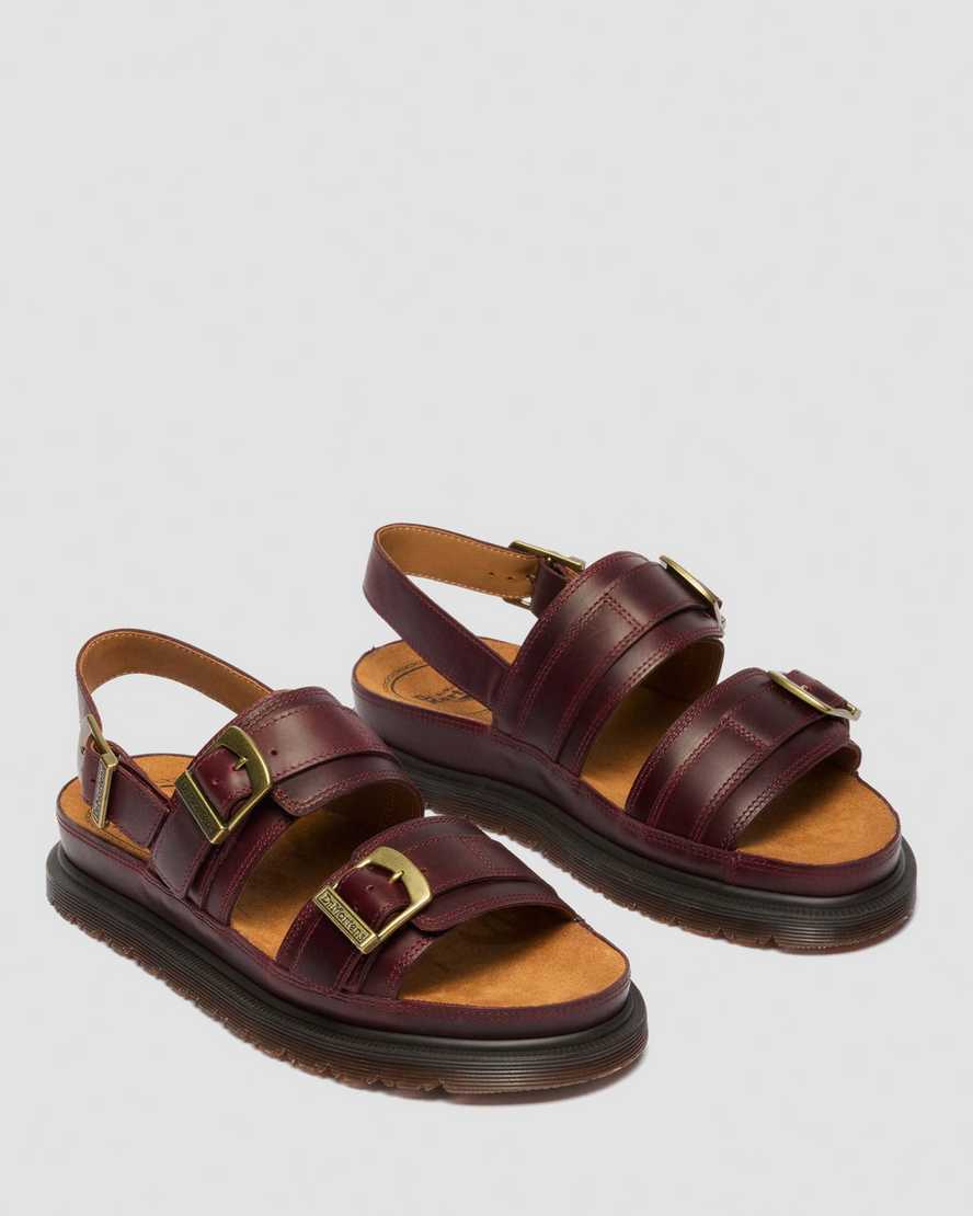 Sandalias de cuero