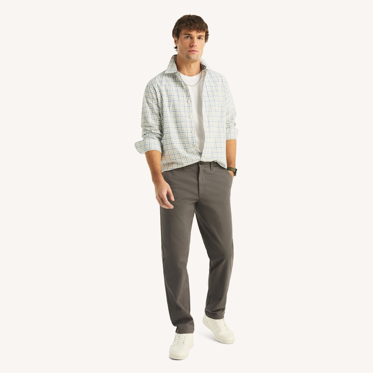Camisa de hombre a cuadros