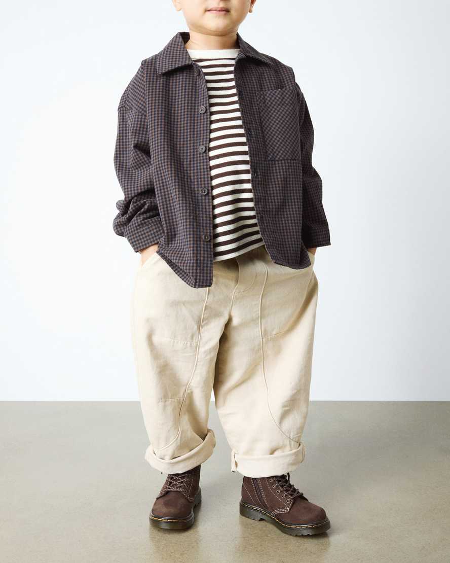 Botas infantil de nobuk