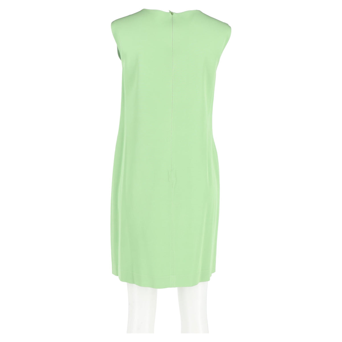 Vestido de seda corto color verde
