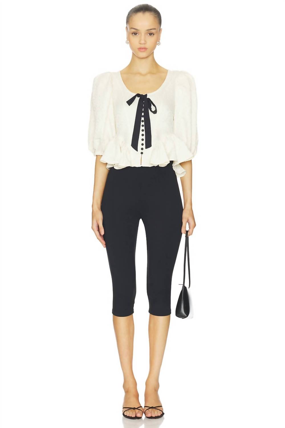 Top color blanco
