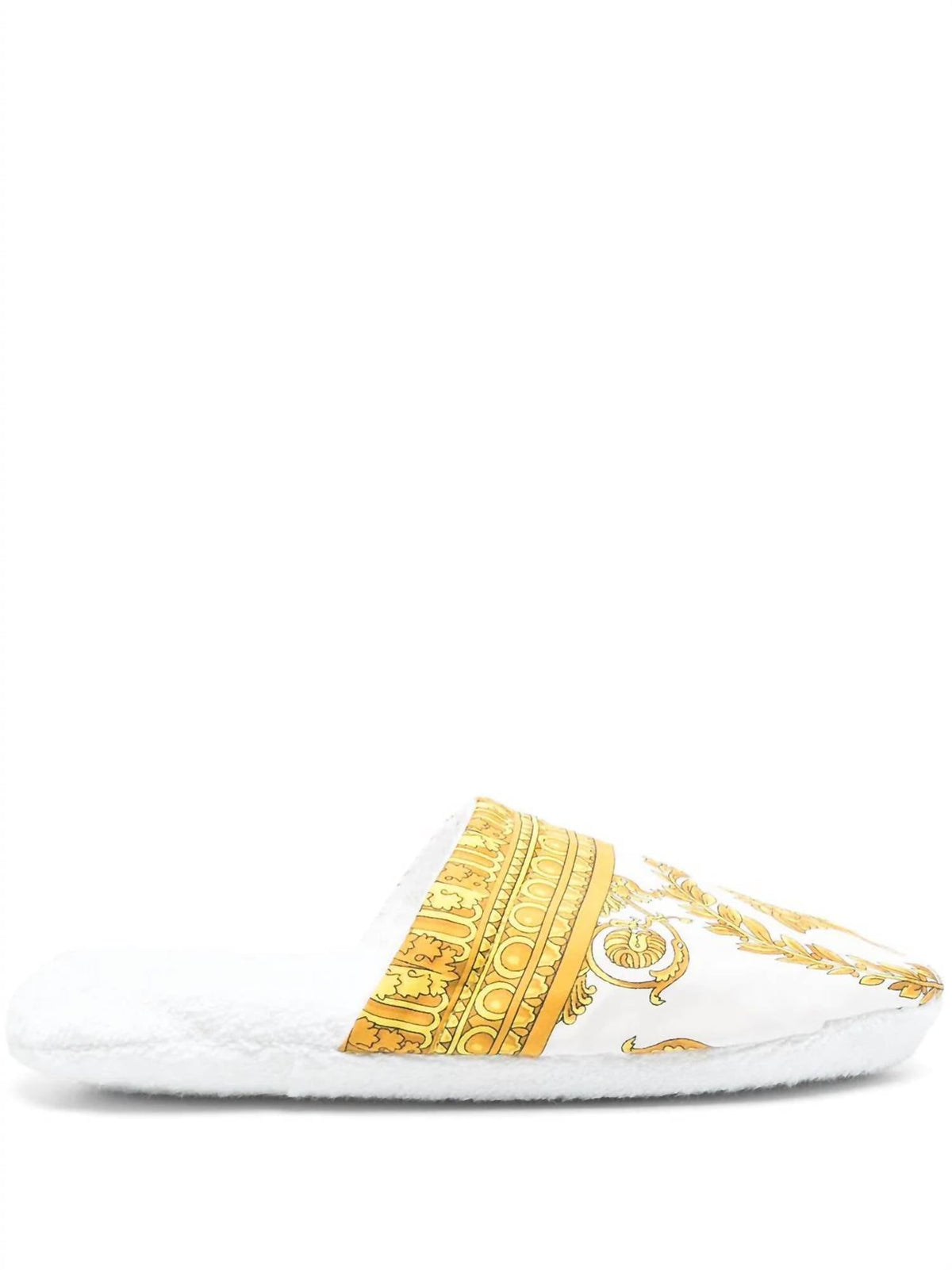 Pantuflas unisex color blanco