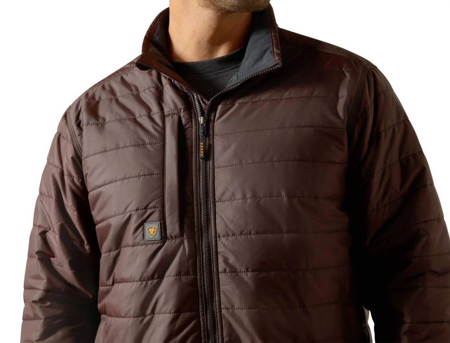 Chaqueta color café