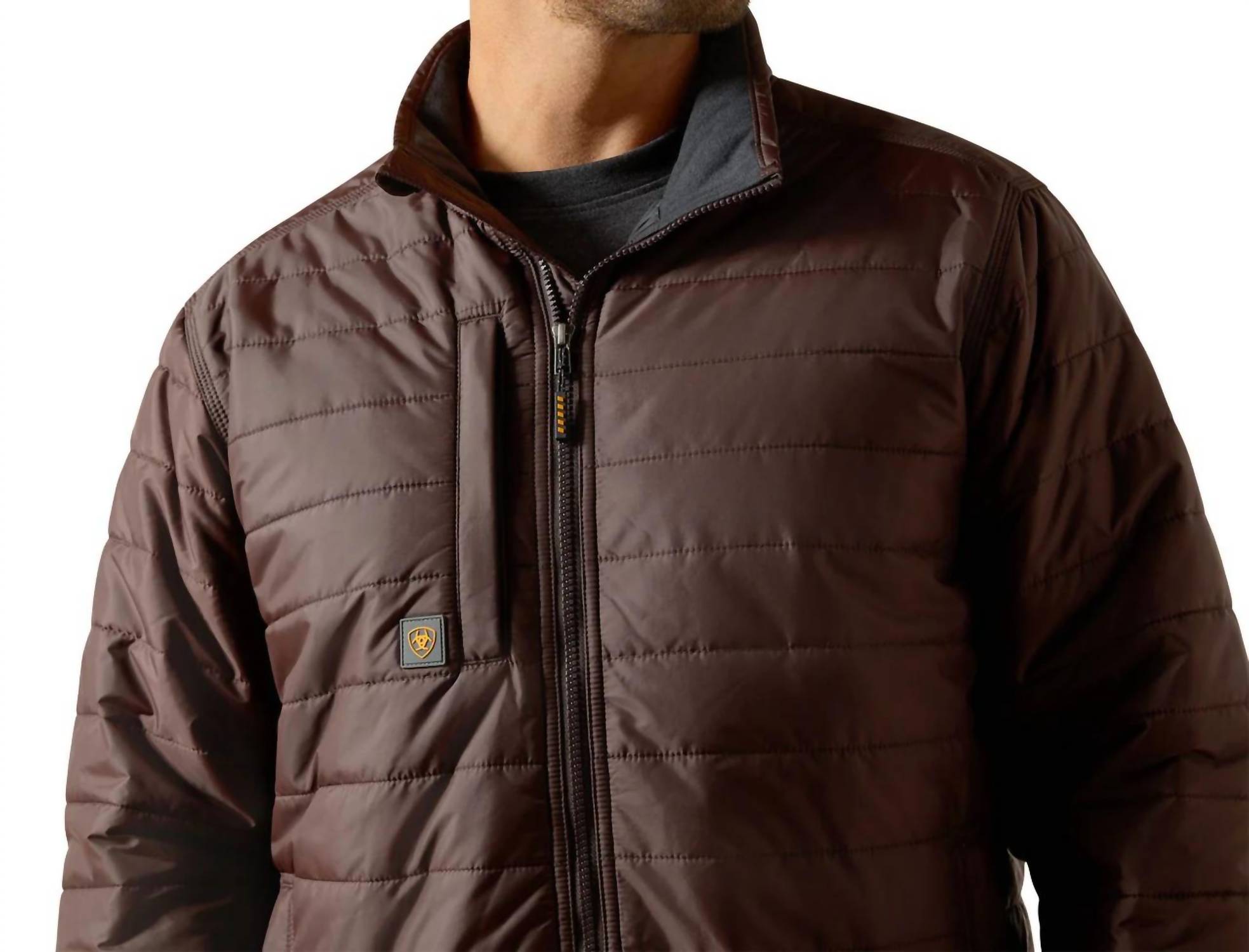 Chaqueta color café