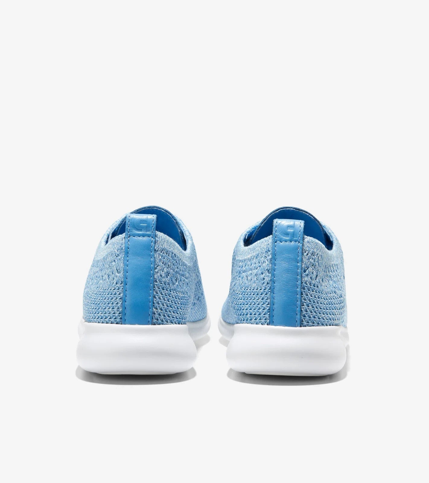 Zapatos de cordones de mujer color azul