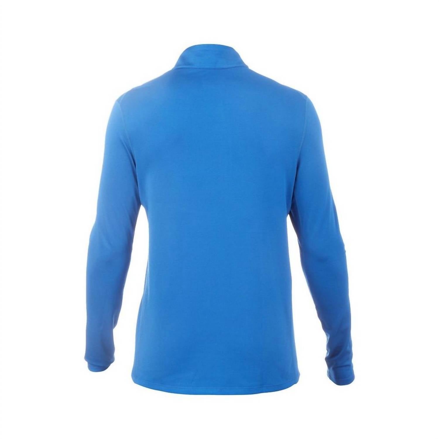 Suéter de hombre de manga larga color azul