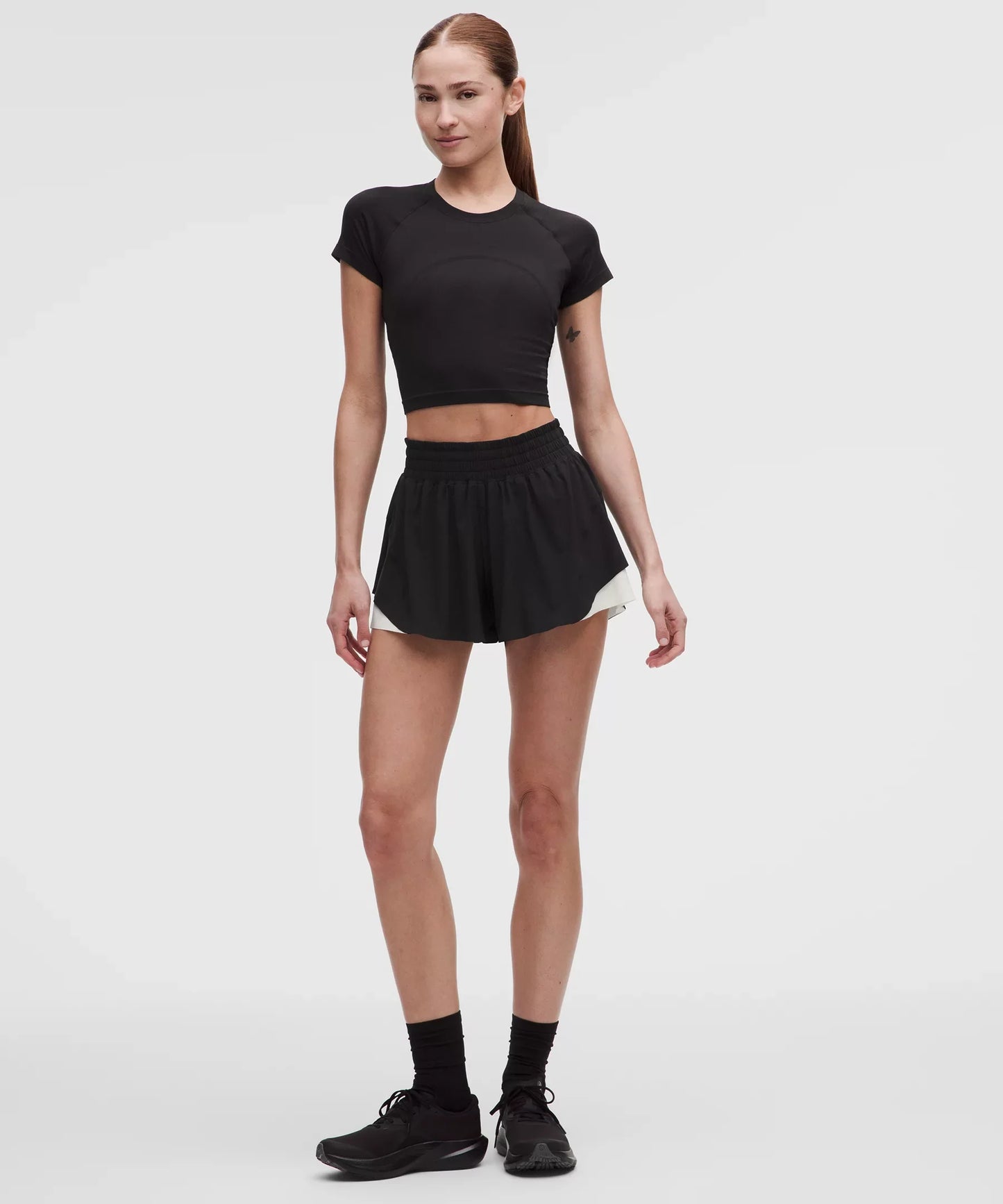 Short de tiro alto