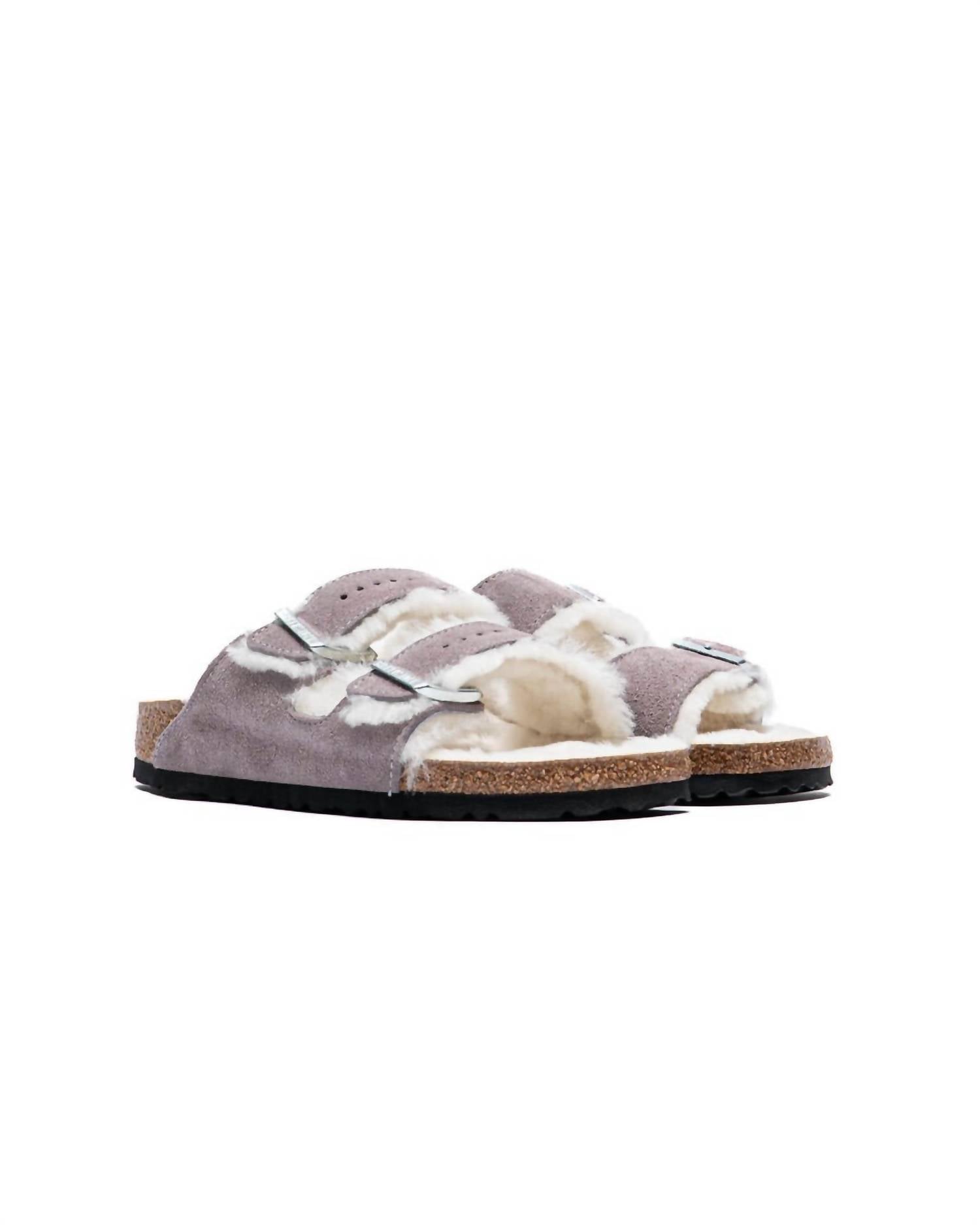 Sandalias de mujer color violeta