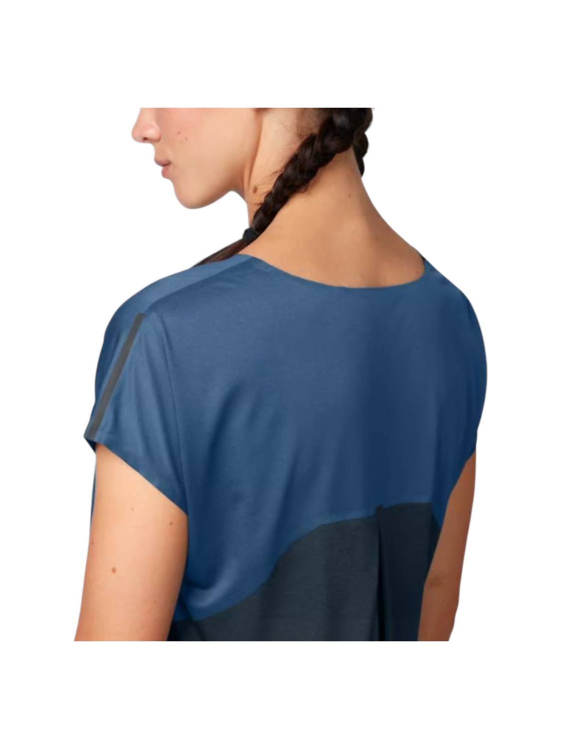 Camiseta de mujer de mezclilla color azul marino