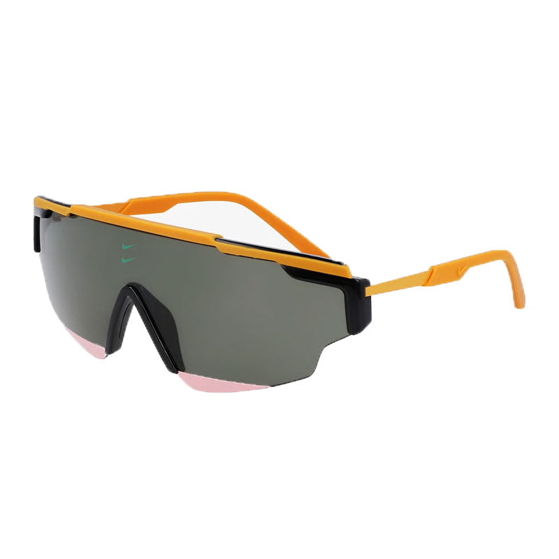 Gafas color gris y naranja