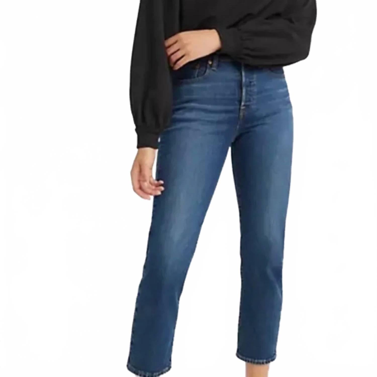 Jean color azul