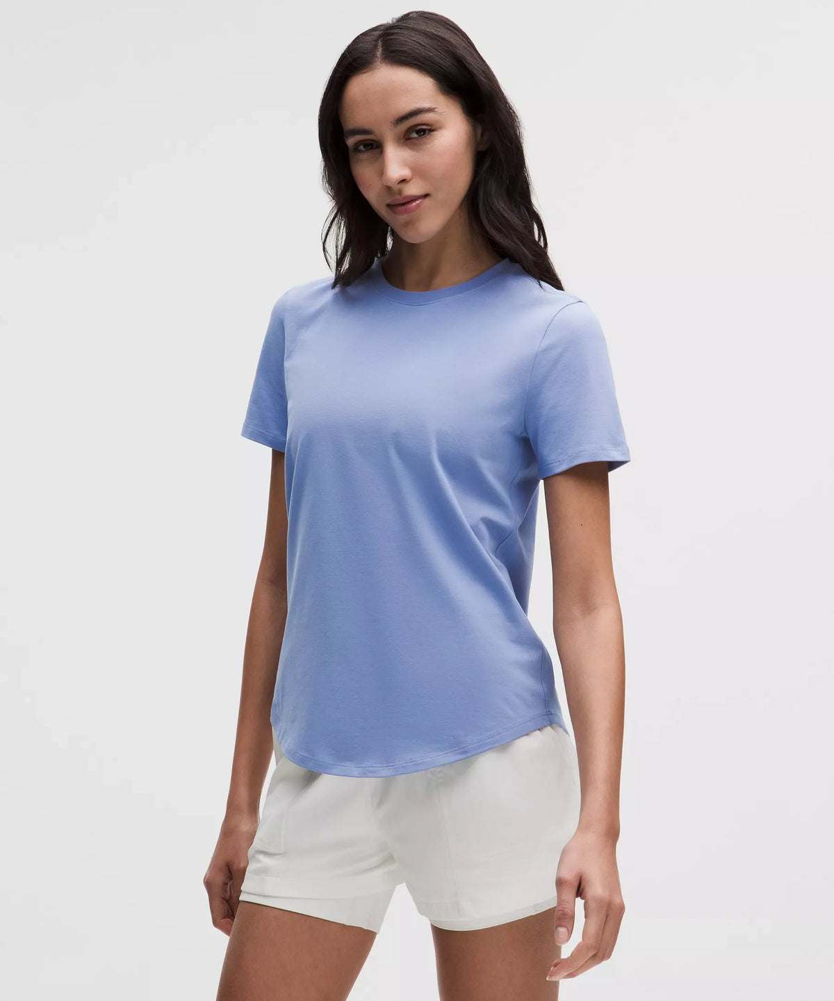 Camiseta con cuello redondo