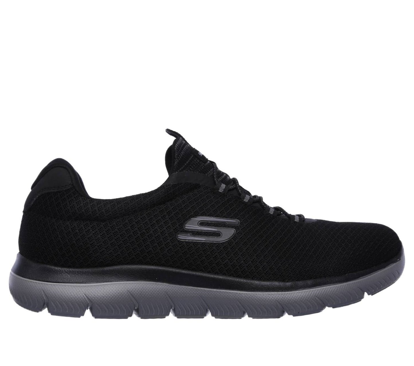 Tenis de hombre sin cordones color negro