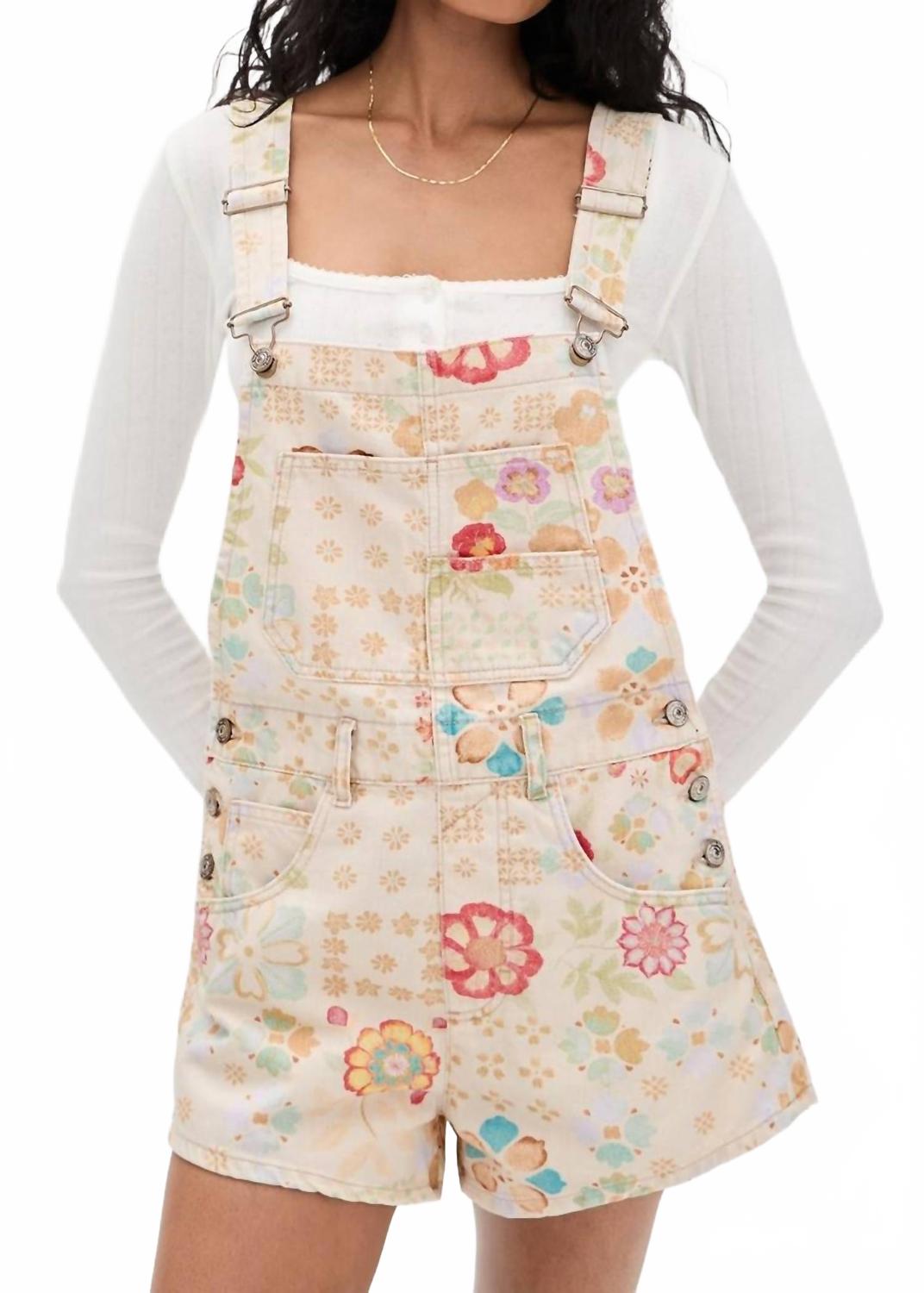 Enterizo corto con estampado
