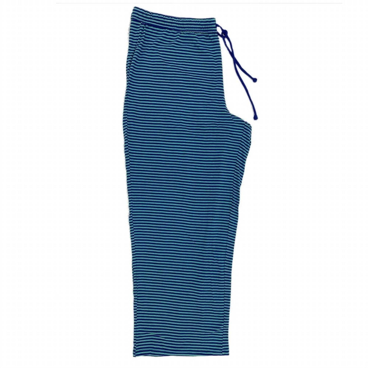 Pantalón de mujer a rayas color azul