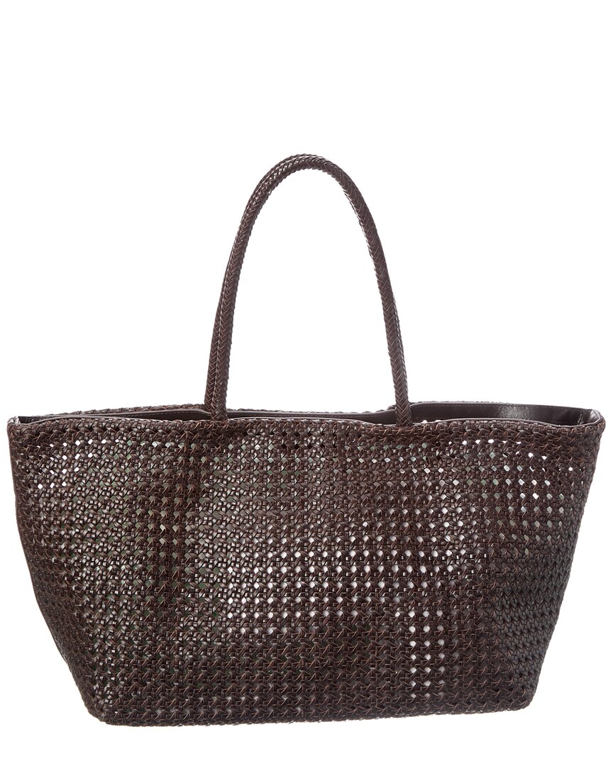 Bolso tote de cuero