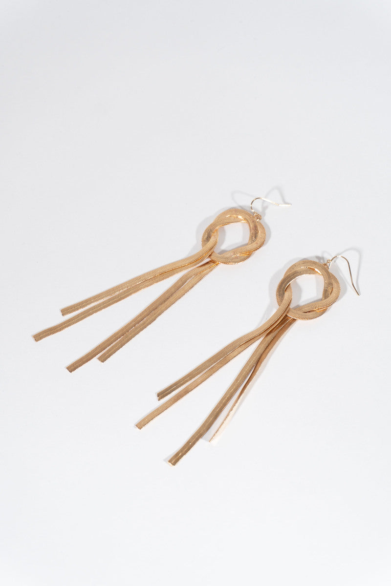 Aretes color dorado