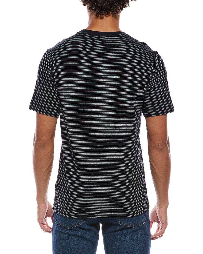 Vince Camiseta Cuello Redondo Tejido Suelto a Rayas