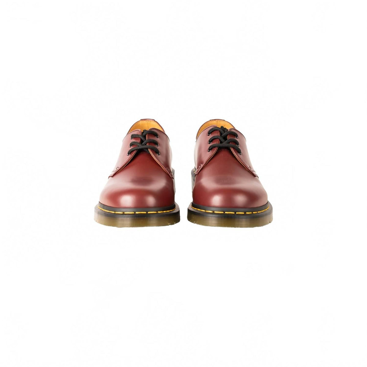 Zapatos de cordones de hombre color rojo