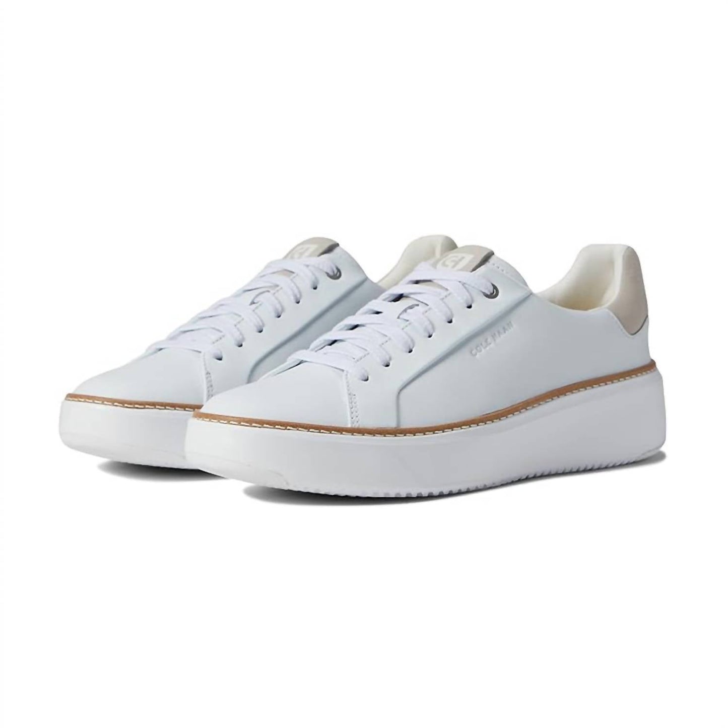 Tenis de mujer de cuero color blanco