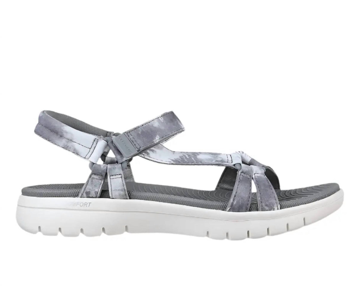 Sandalias de mujer color gris