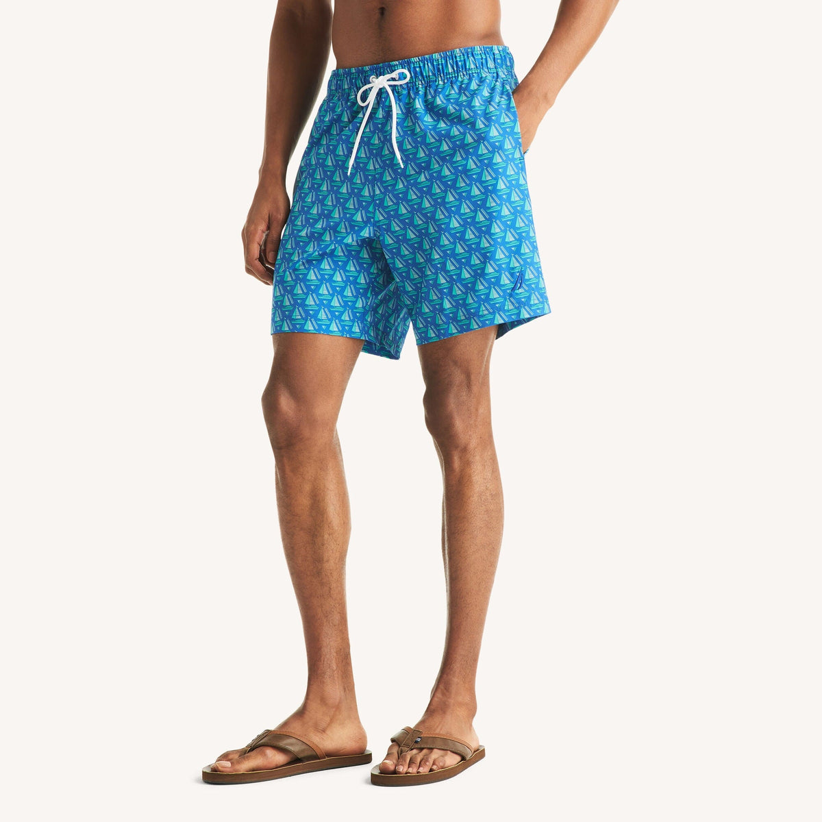 Vestido de baño de hombre con estampado