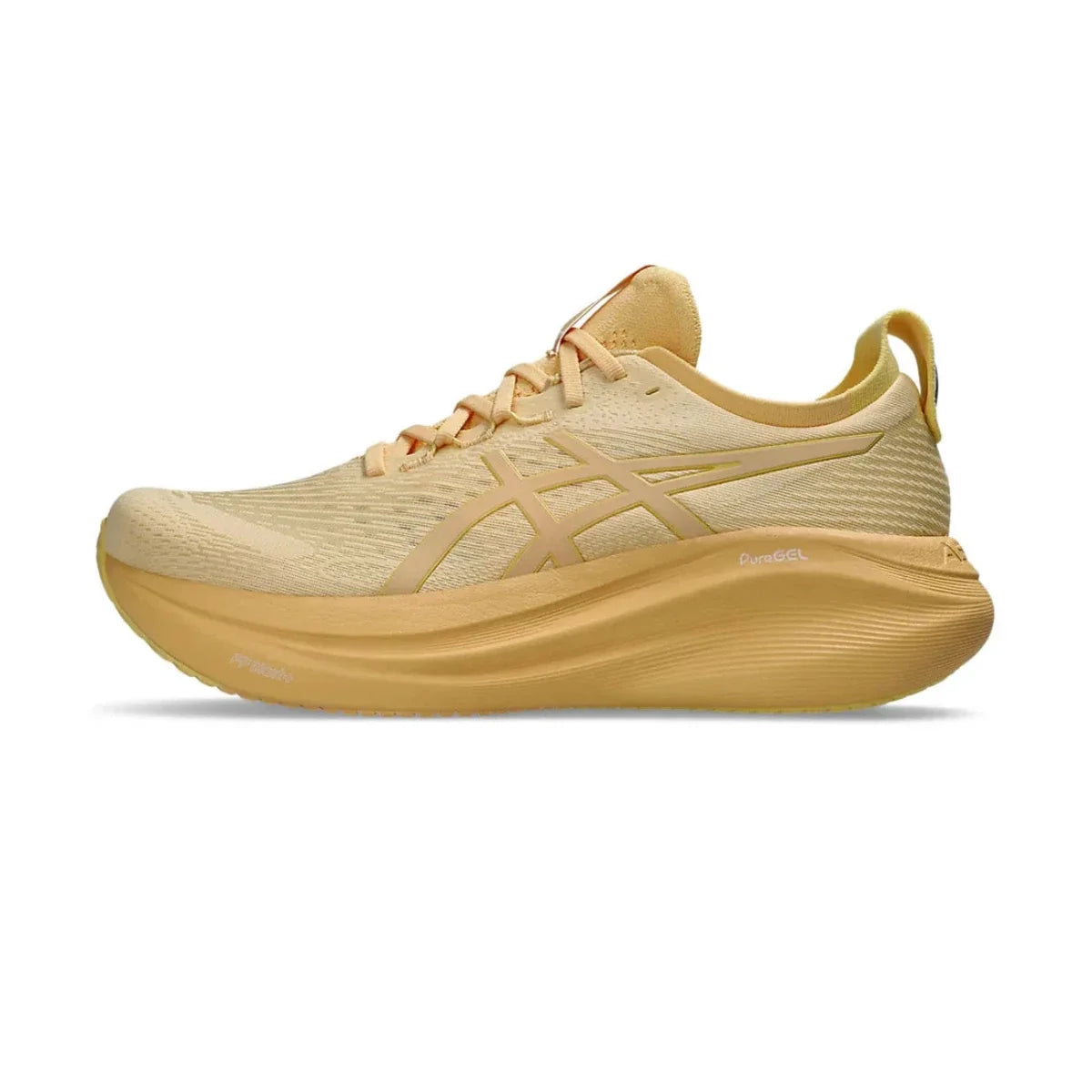 Tenis para correr de hombre color naranja