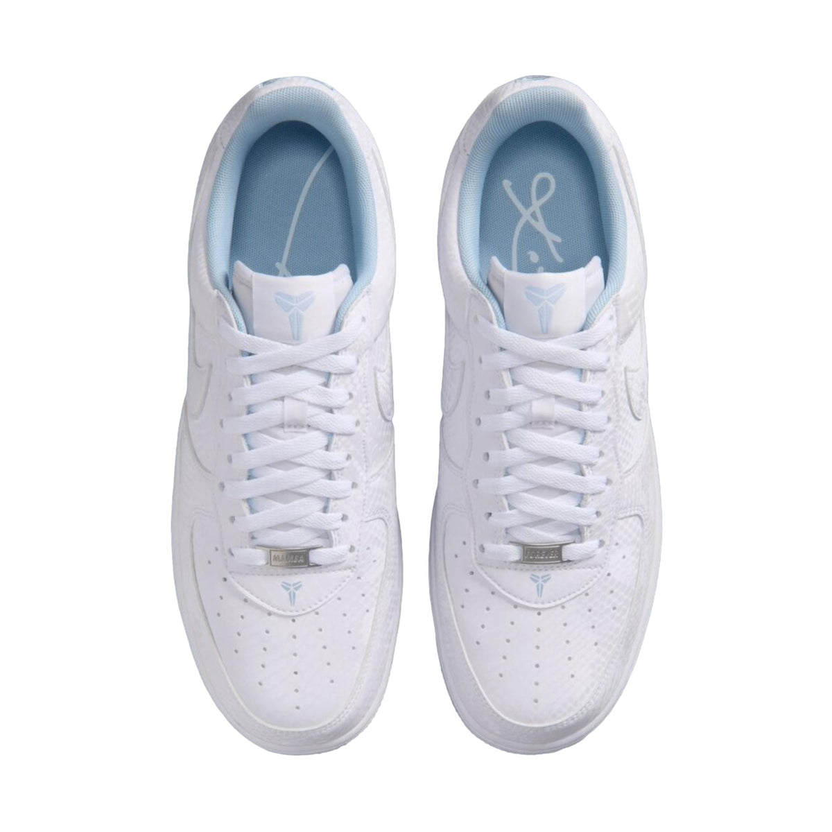 Calzado de hombre color blanco y azul