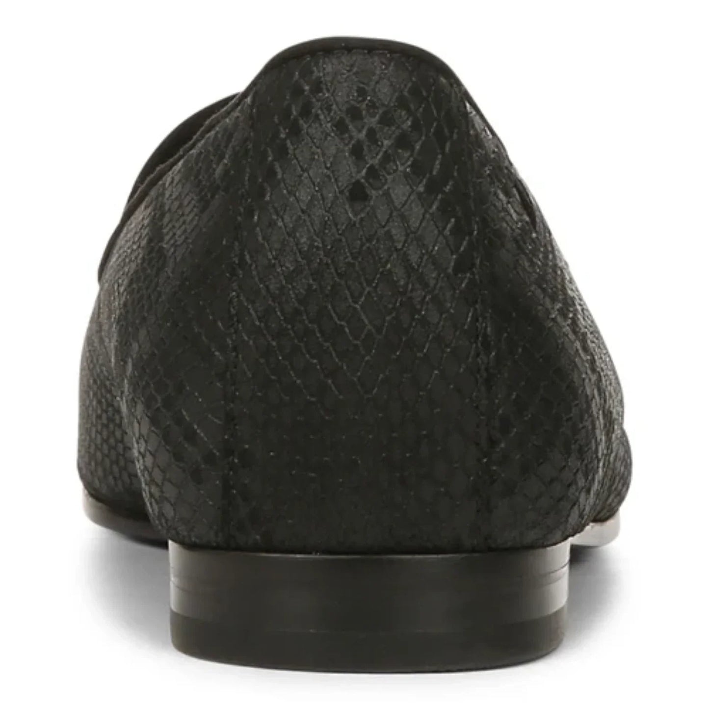 Mocasines de cuero sin cordones color negro