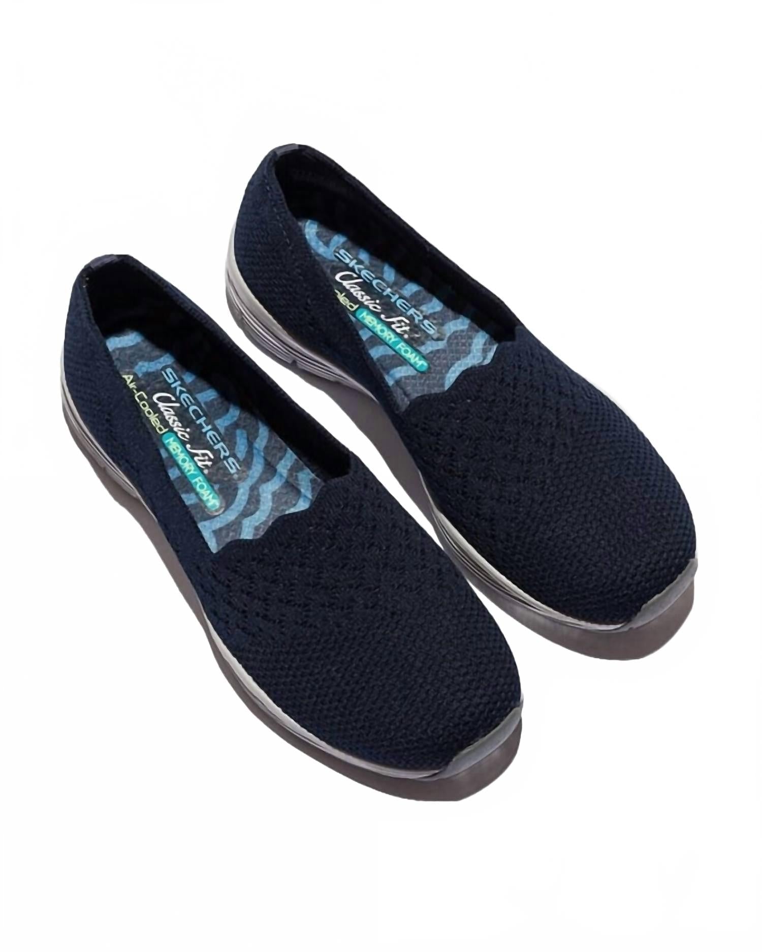 Mocasines de mujer color azul marino
