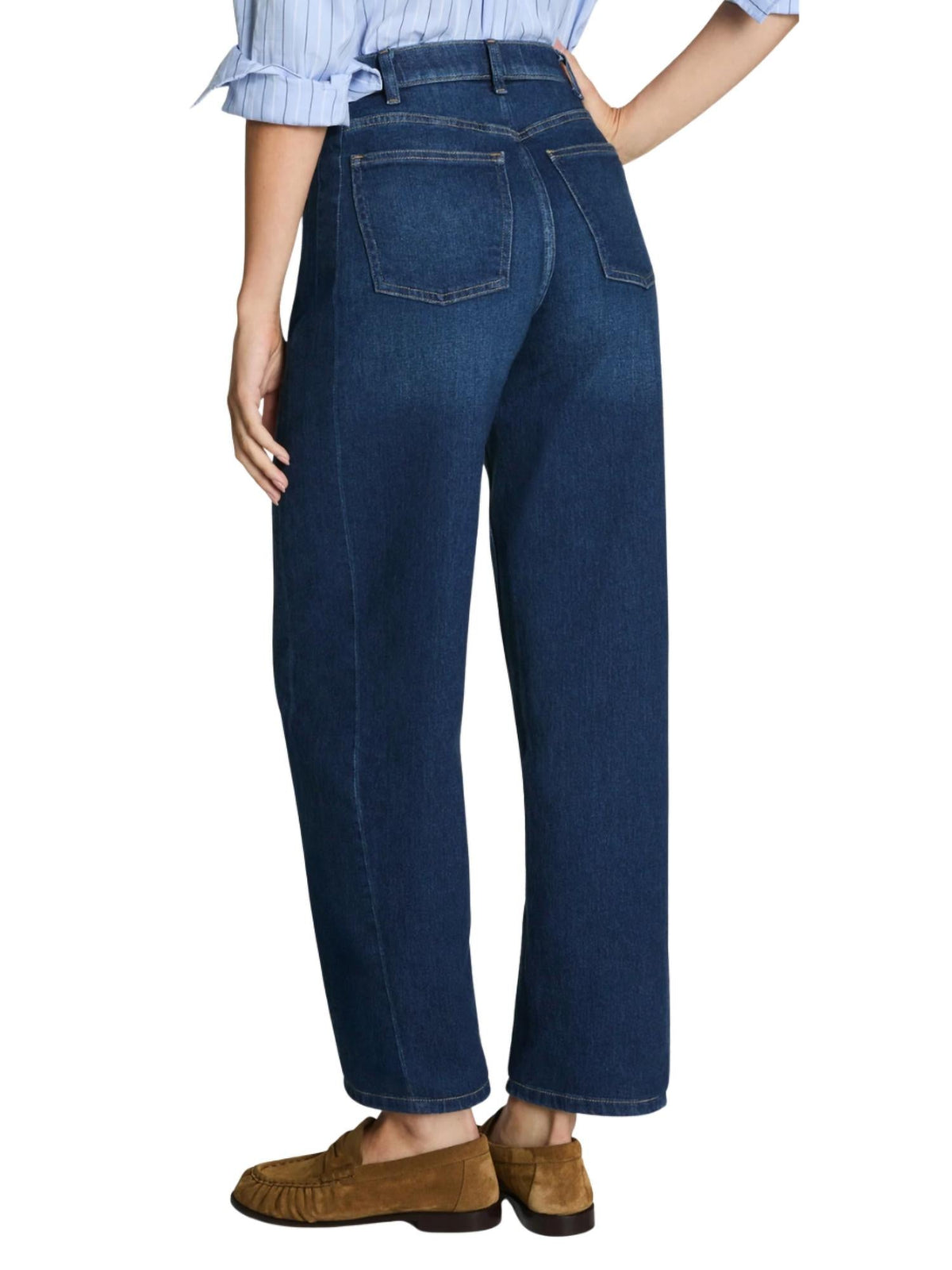 Jean color azul