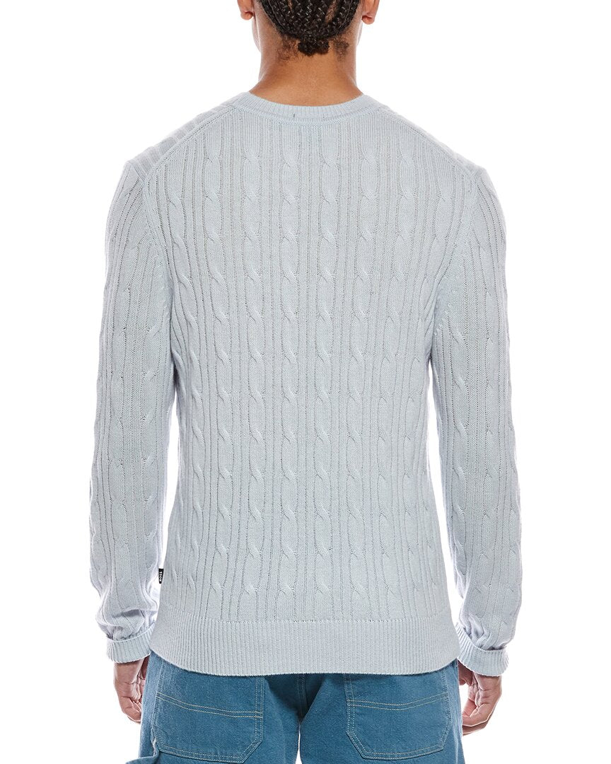 BOSS Hugo Boss Hetico Suéter Cuello Redondo Mezcla de Lana y Cachemir