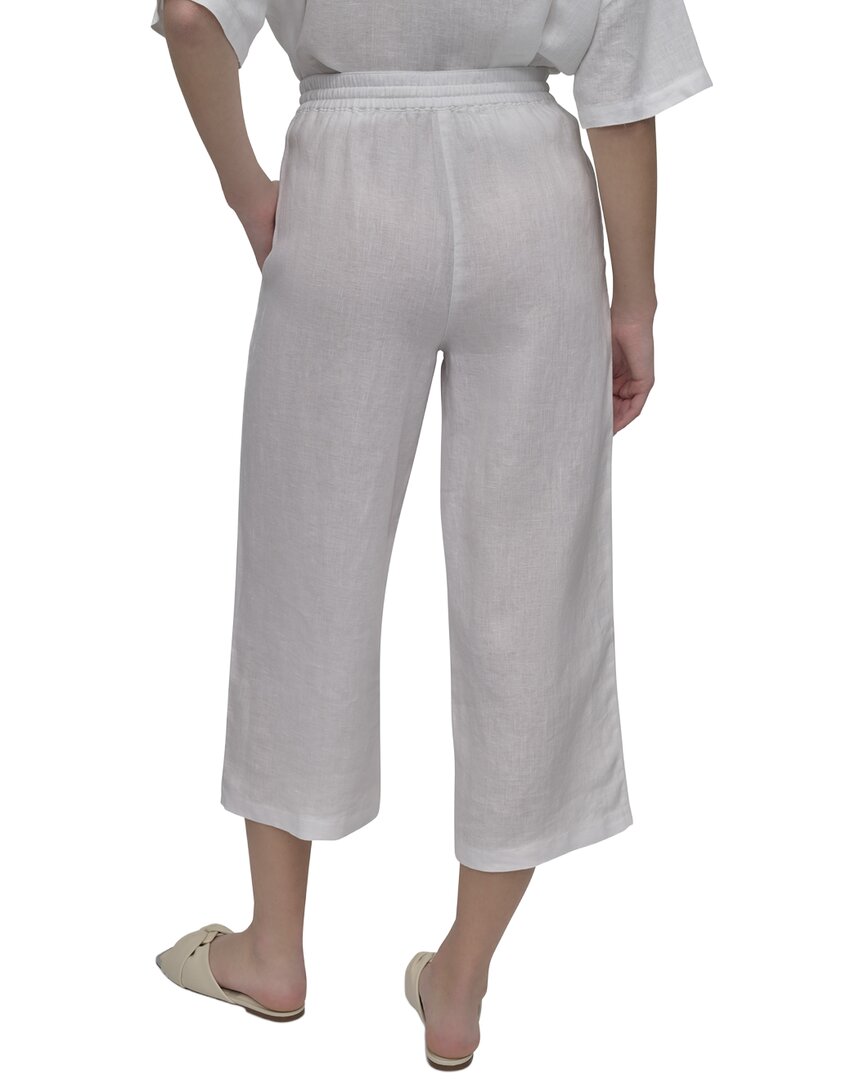 Pantalón de lino de corte recto