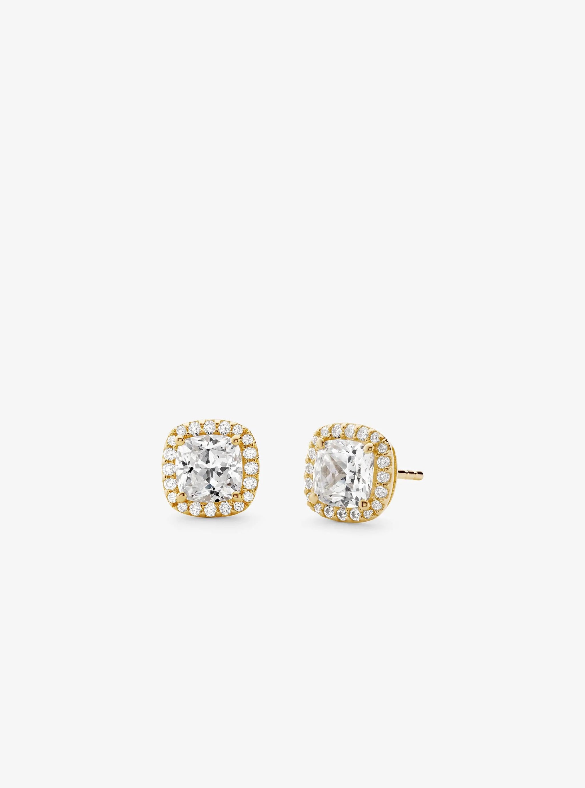 Aretes color plateado