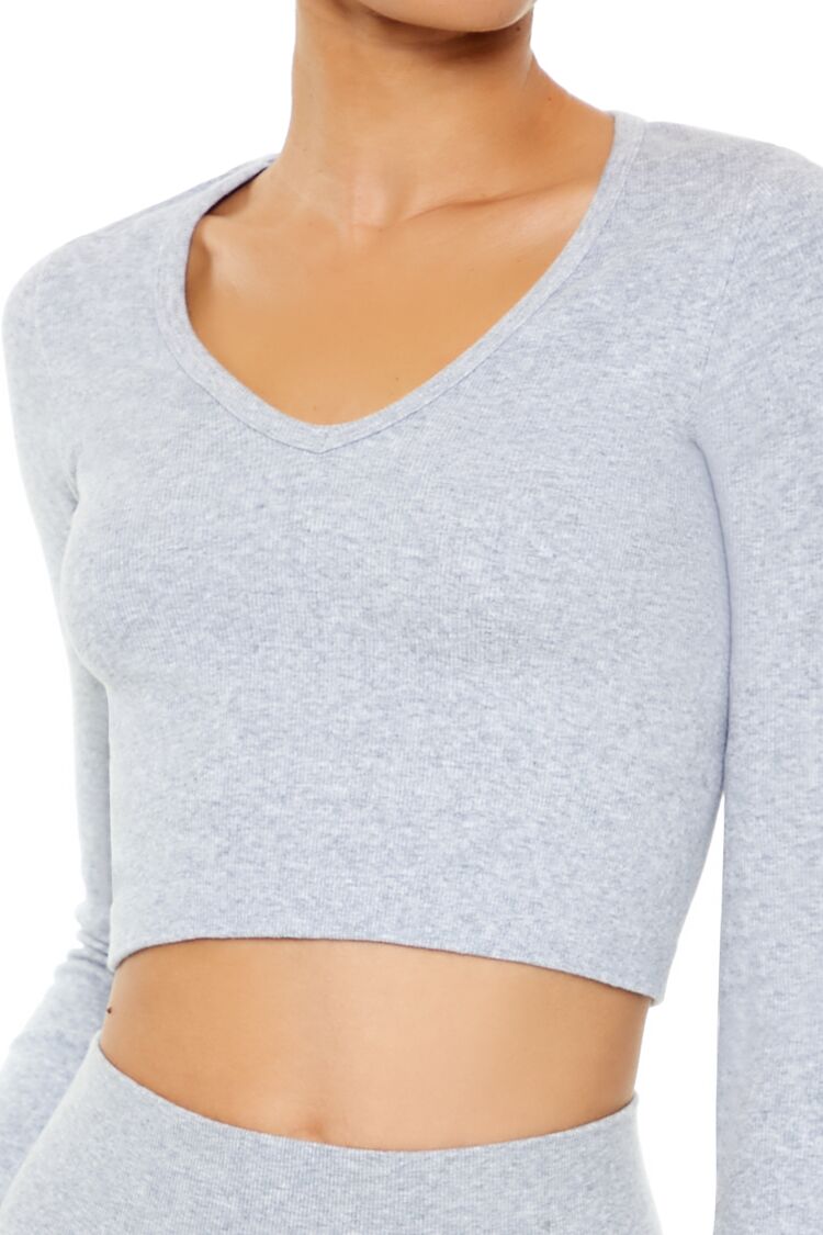 Top con cuello en V
