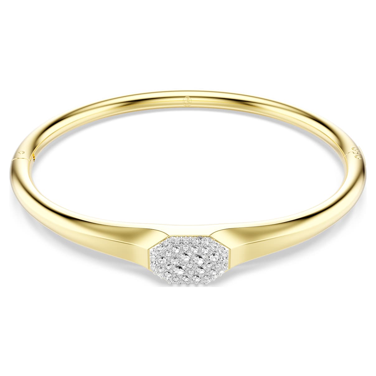 Pulsera color blanco y dorado