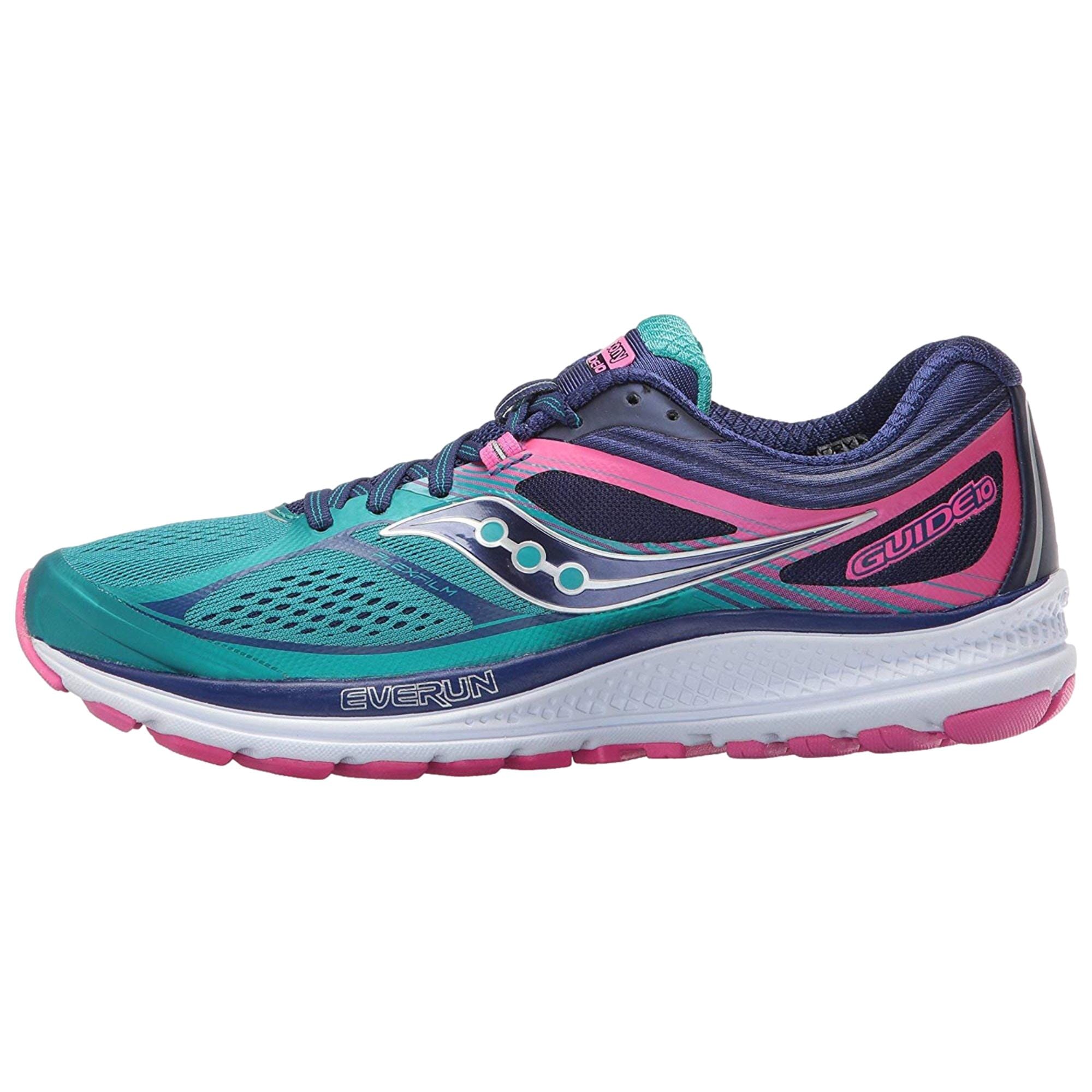 Calzado de mujer color azul marino y rosado