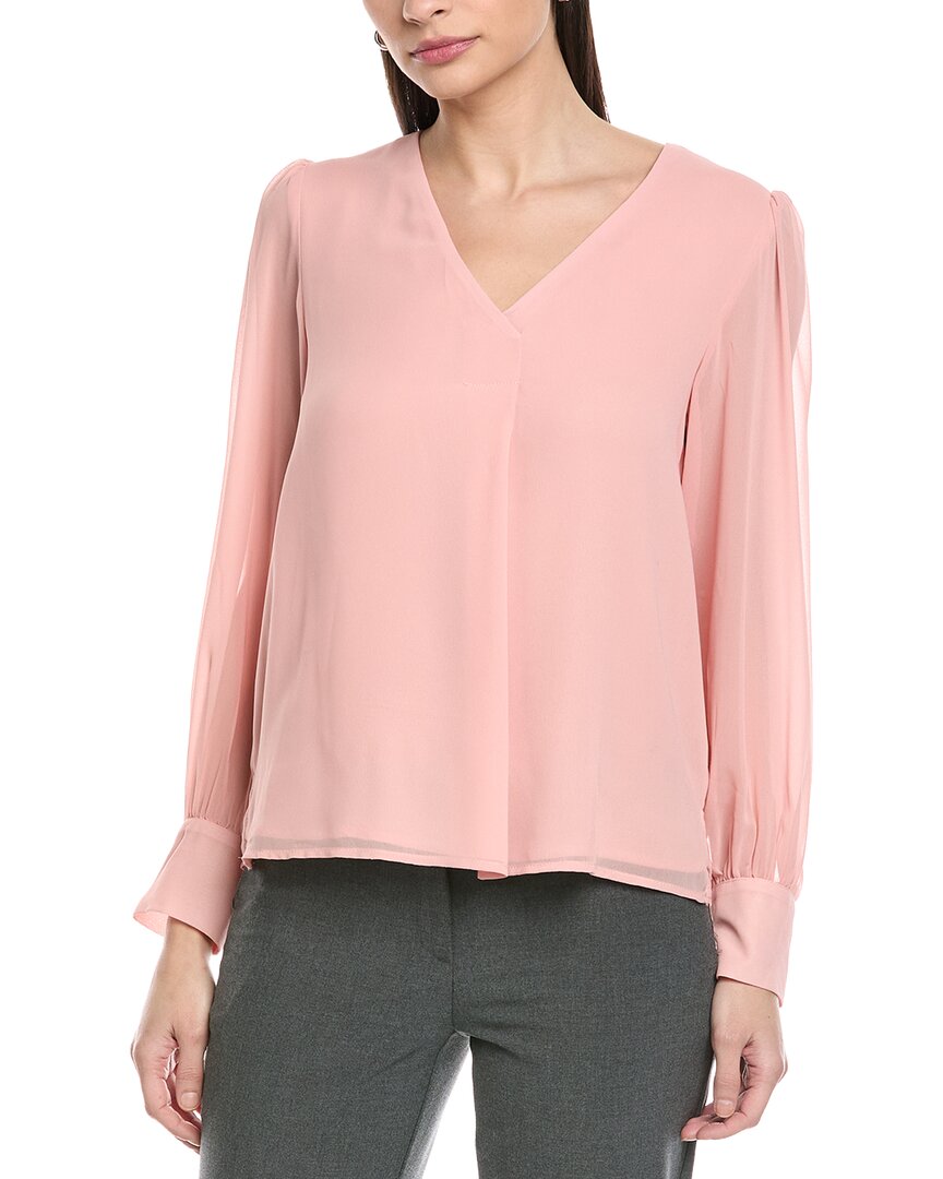Blusa con cuello en V
