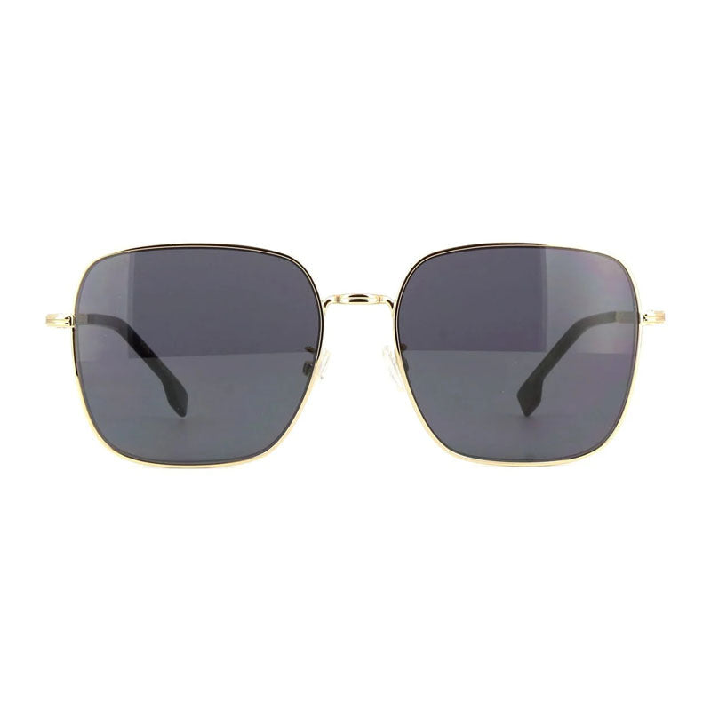 Gafas color gris y dorado