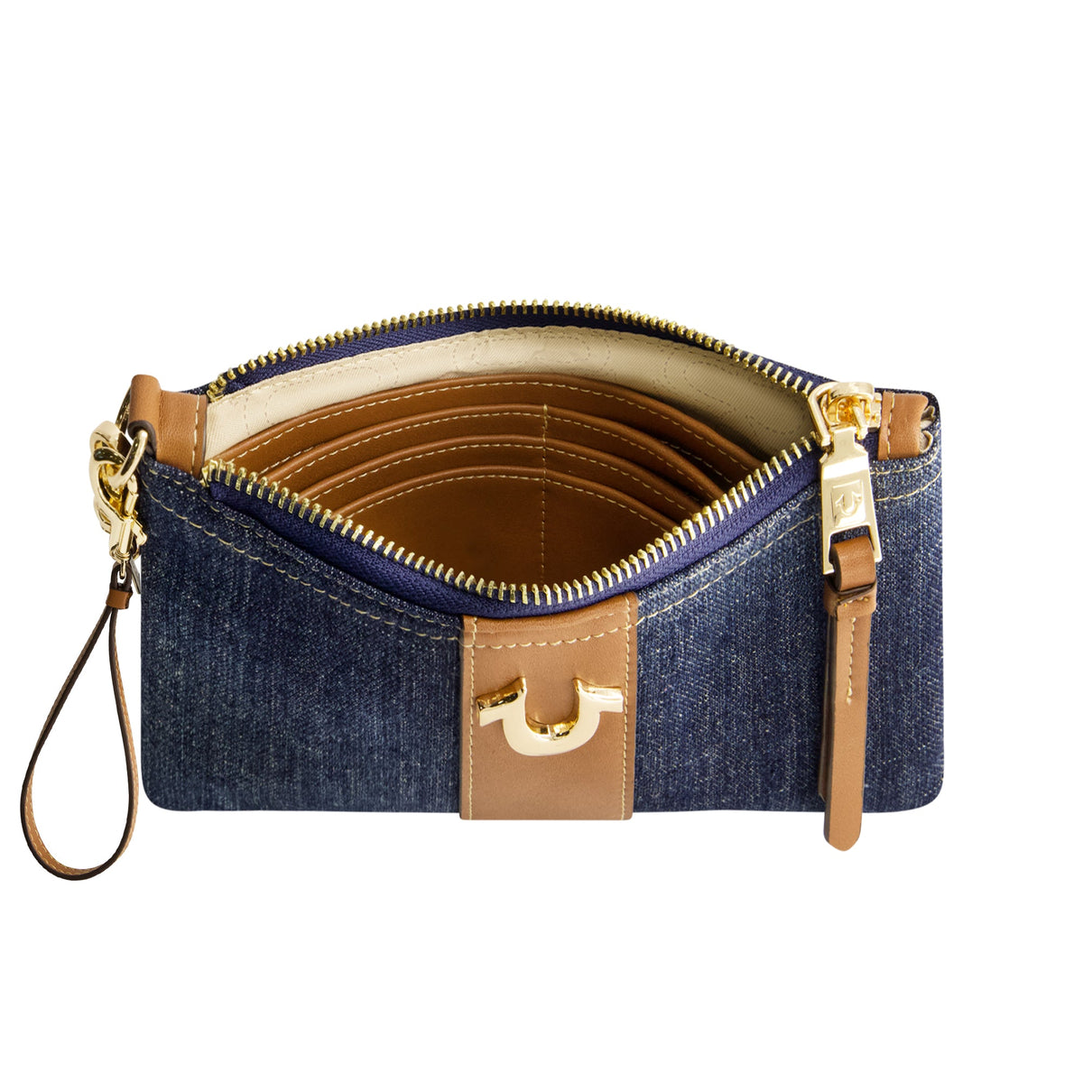 Bolso de muñeca de mezclilla