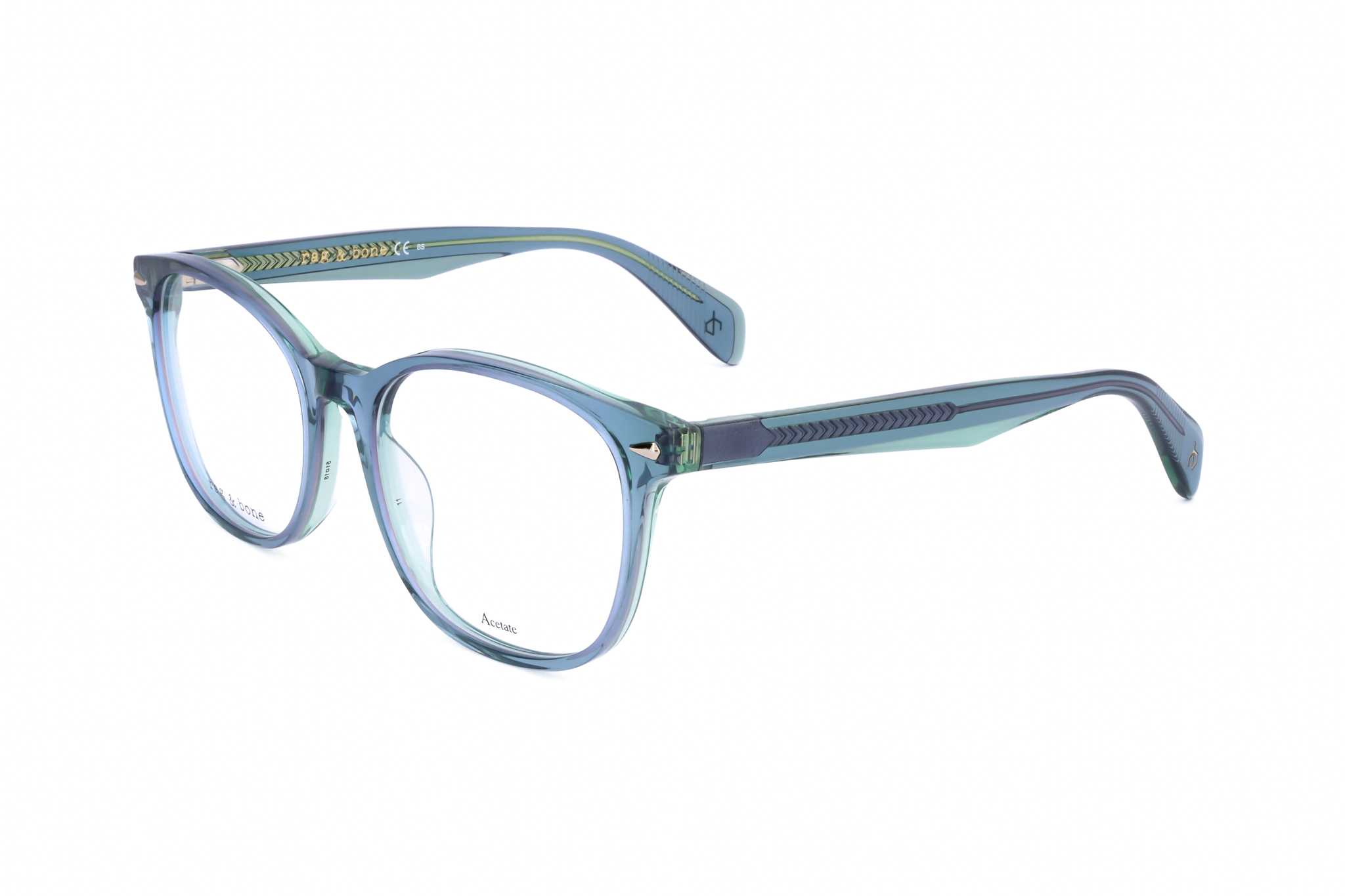 Montura para gafas de mujer 51 mm color azul