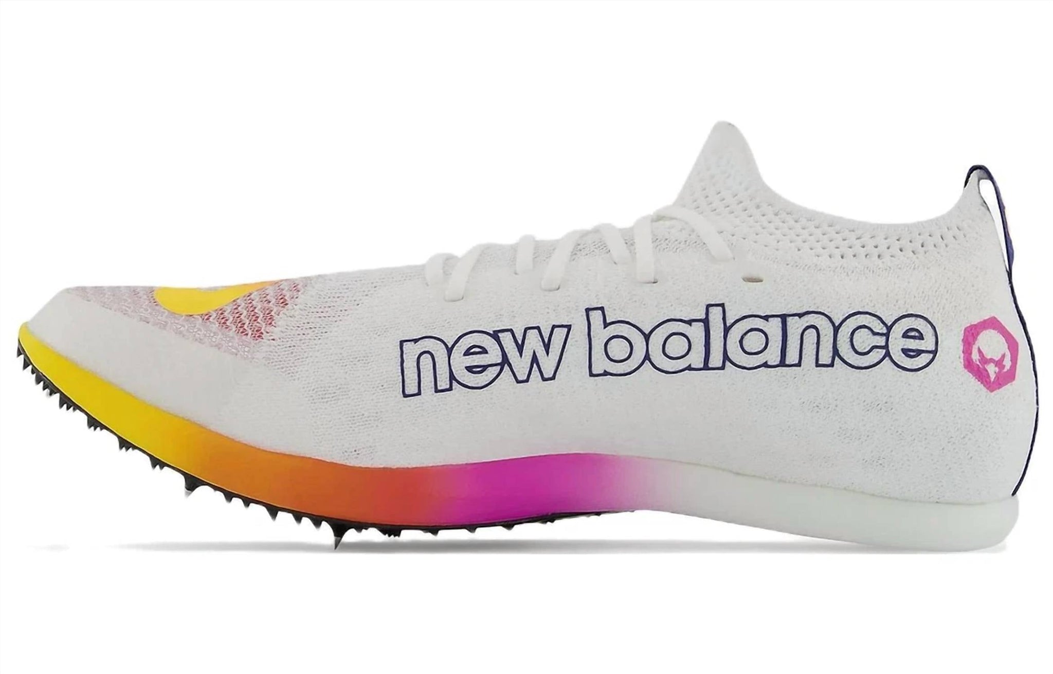 Zapatillas con clavos de hombre color blanco