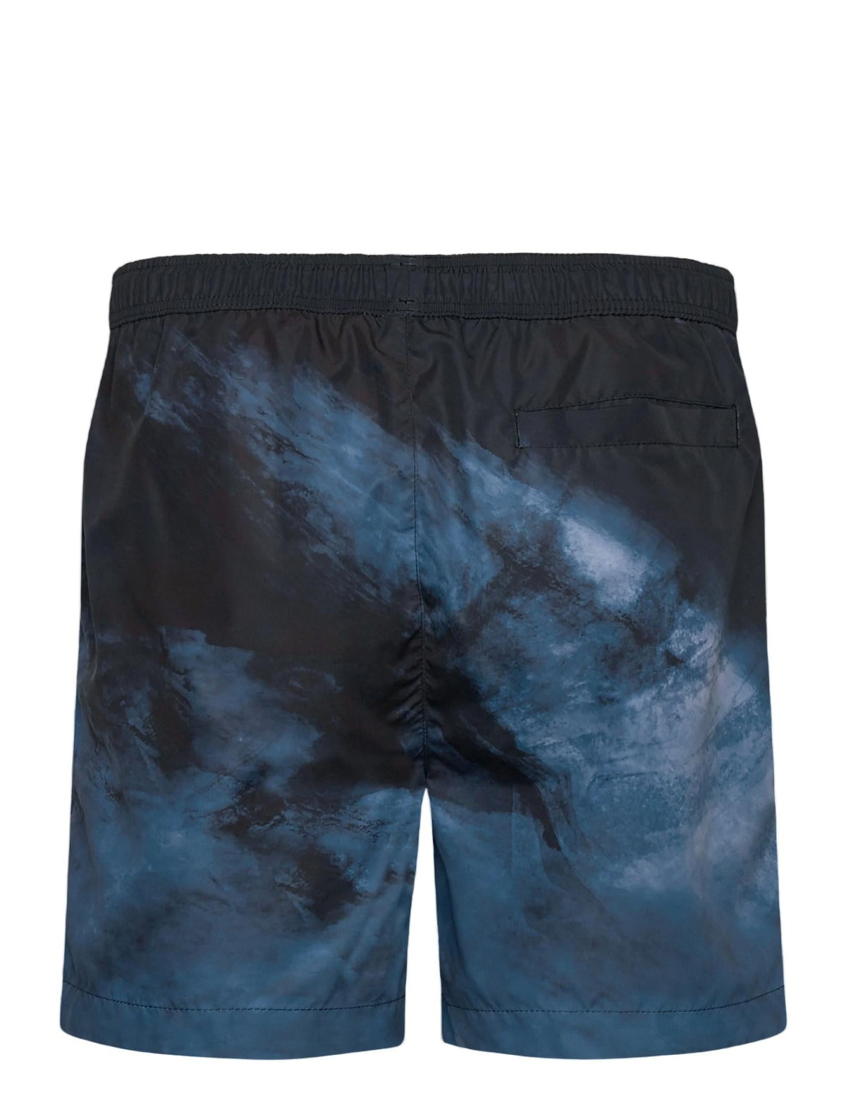 Pantaloneta de baño de hombre color negro