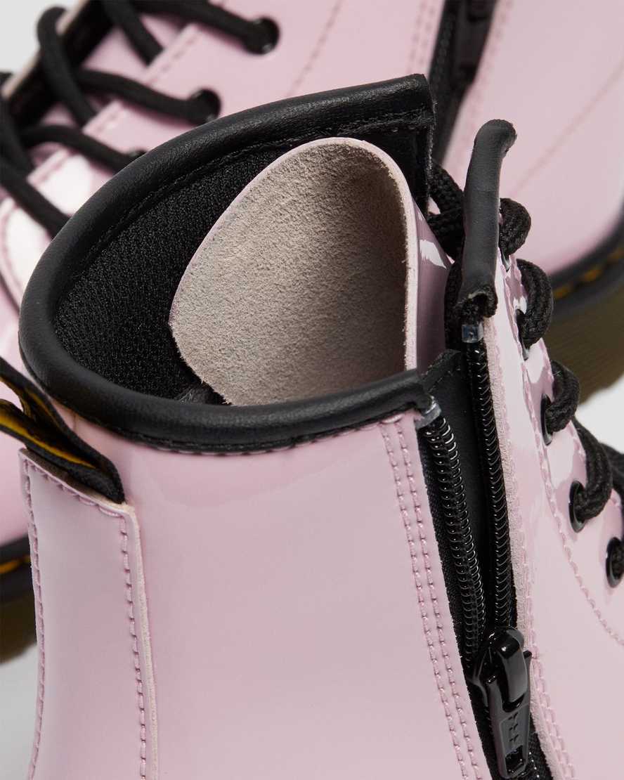 Botas infantil de cuero con cordones