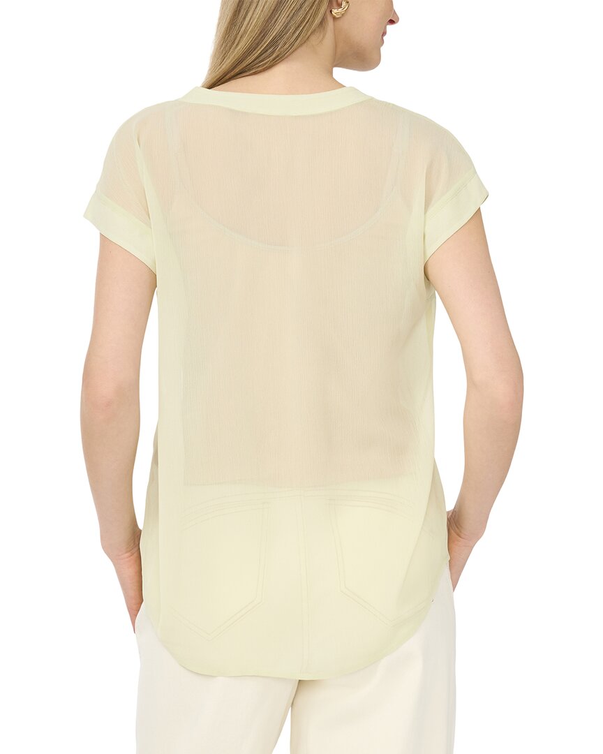 Blusa con cuello en V