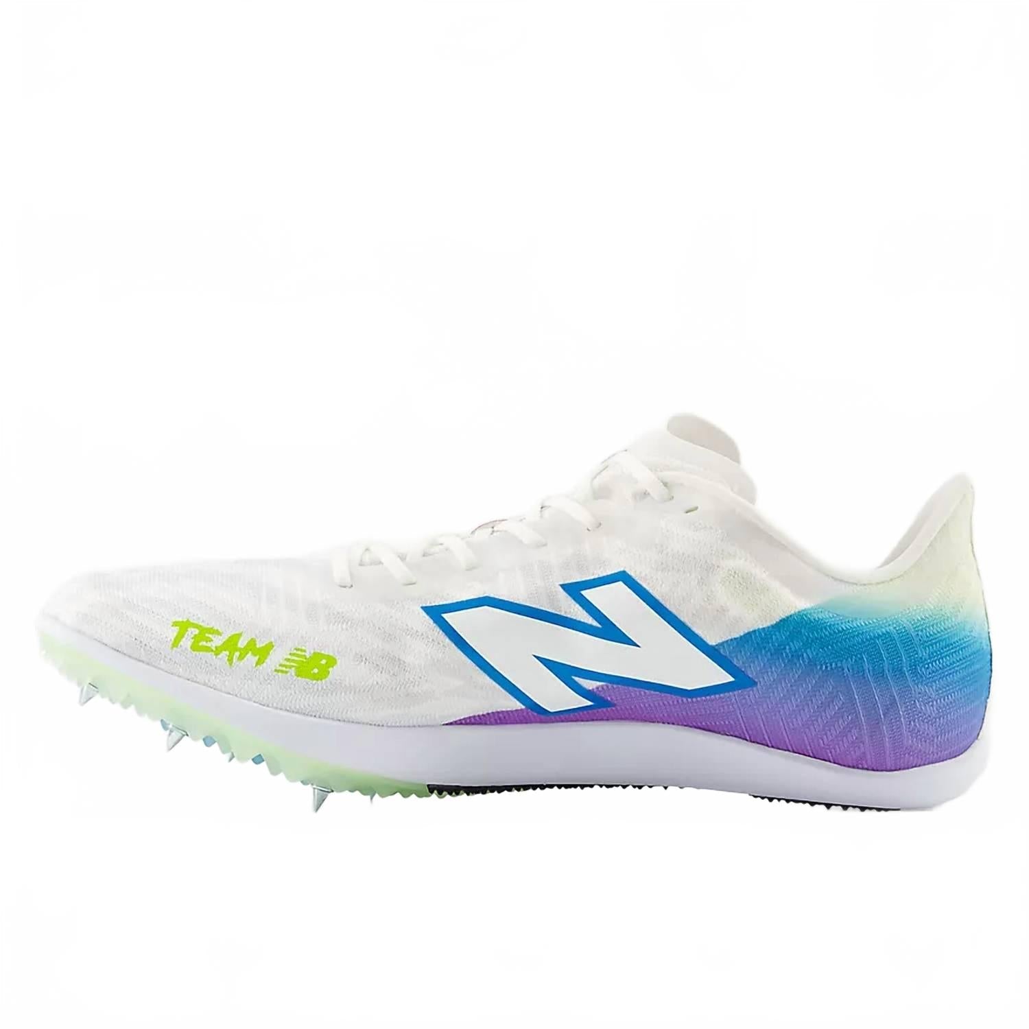 Zapatillas con clavos de hombre color blanco